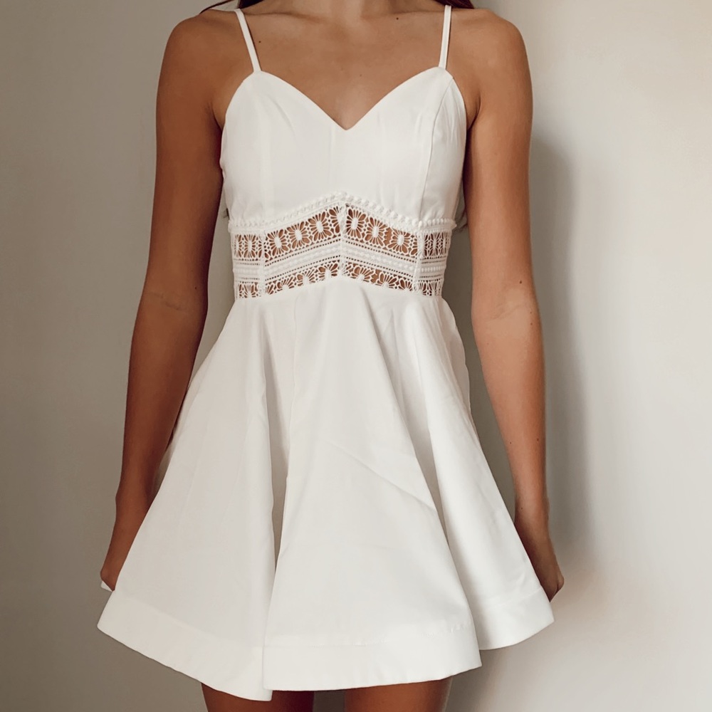 White dress
